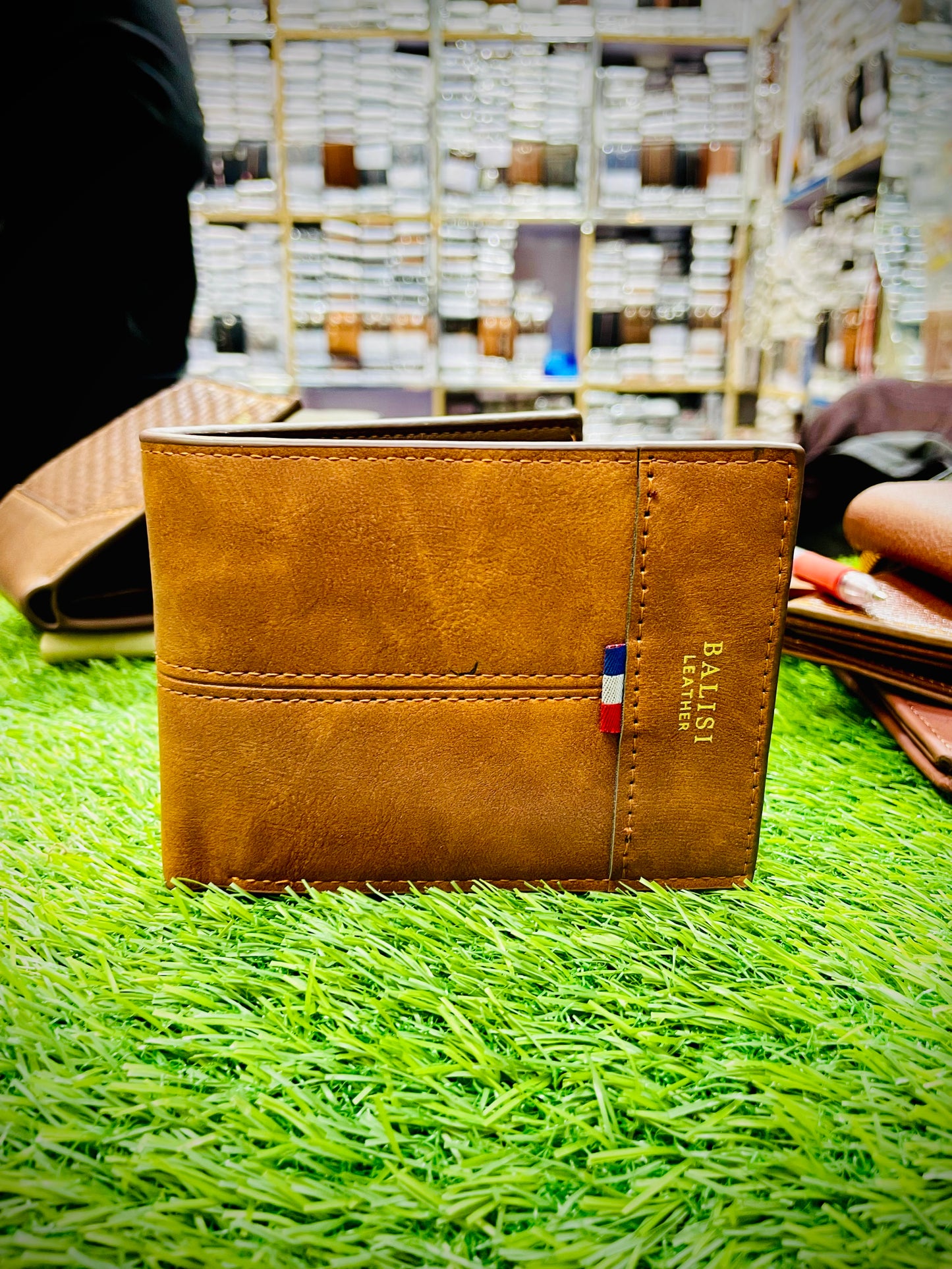 Mustard Edge Leather Wallet – Bold & Elegant